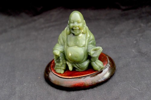 Vintage chinese carved green - vintage,
