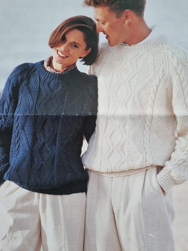 Knitting pattern ladies mens - knitting,