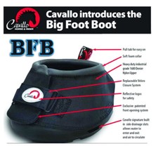 Cavallo Big Foot Boot BFB Flexible All Terrain Tough Durable Hoof Boots 7/8/9/10