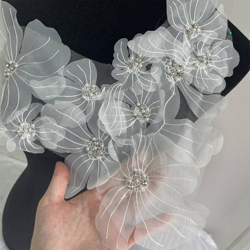 Clear rhinestone beaded - rhinestone,