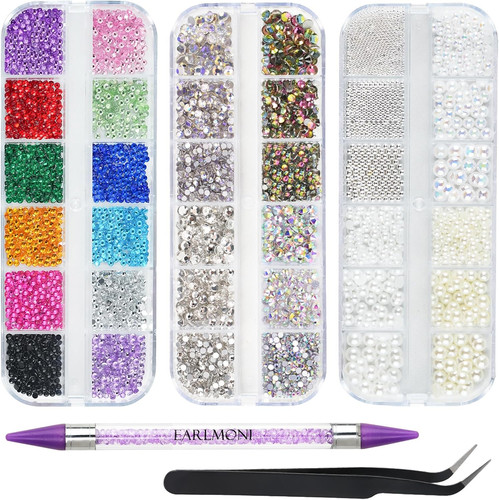5200pcs nail gems for - 5200pcs,