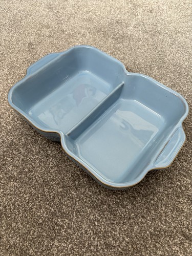 Denby colonial blue - colonial, divided