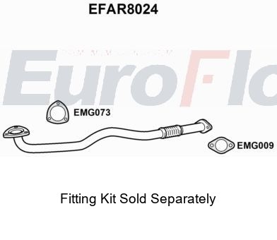 Pipe front exhaust system - exhaust,