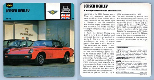 Jensen healey 1972 gt - jensen, &