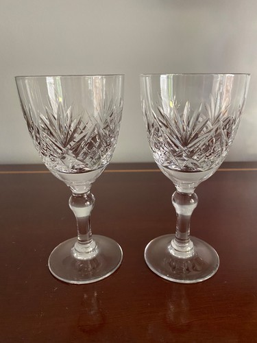 Pair thomas webb crystal - pair,