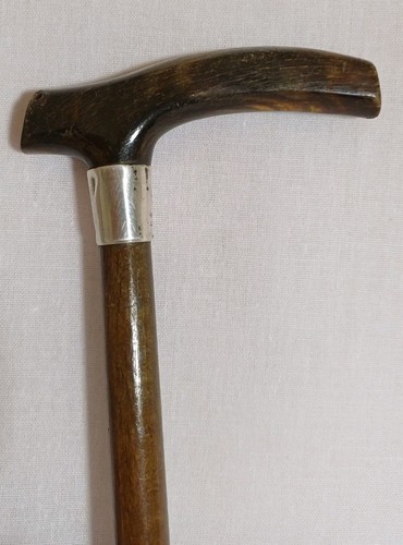 Vintage riding crop silver - riding,