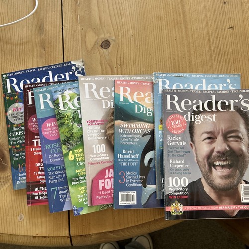 Reader digest magazine - 8, x