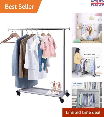 Short adjustable clothes - clothes, rack