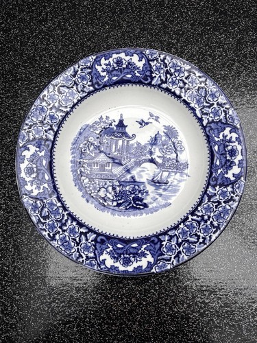Vintage olde alton ware - alton, blue