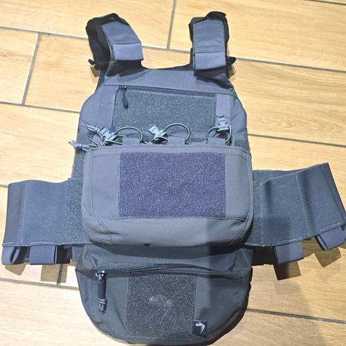 Tactical grey - grey, plate