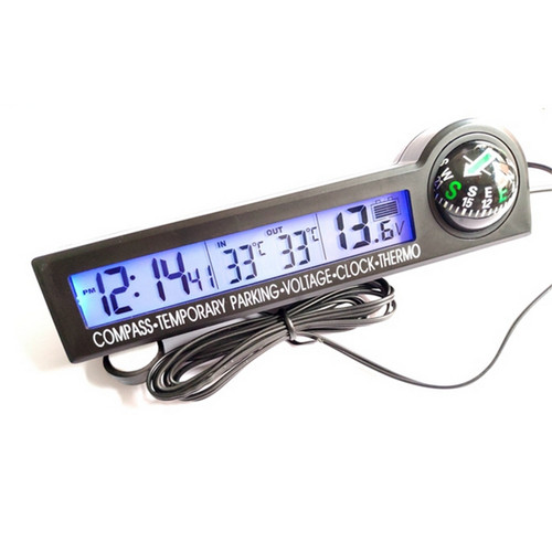 Lcd digital car compass - lcd,