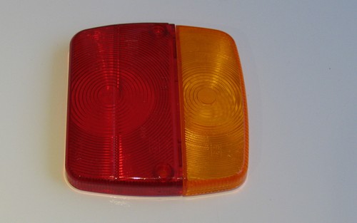 Ajba square rear light - rear, lens