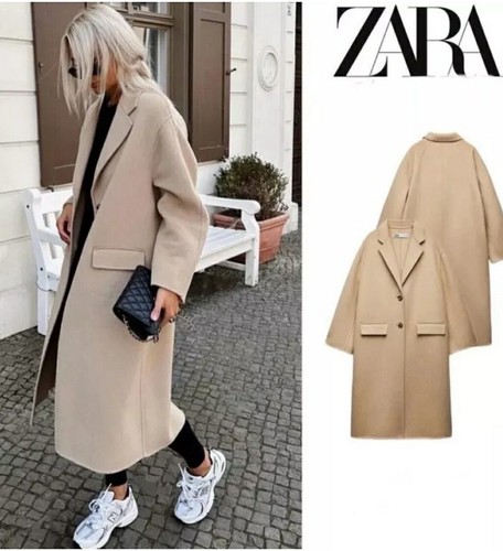Zara camel double faced - double, wool