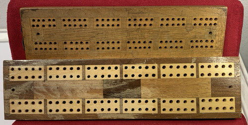 Vintage cribbage boards - vintage, –
