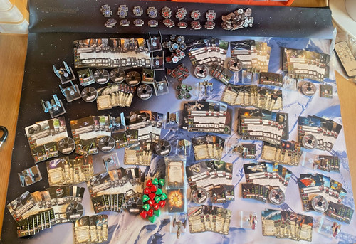 Star wars wing miniatures - star, x-wing