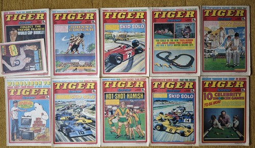 1978 job lot vintage tiger - 10,
