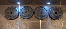 4 x 5kg York One Inch Weight