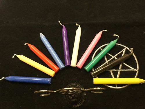 Spell candles 12mm - or, 9