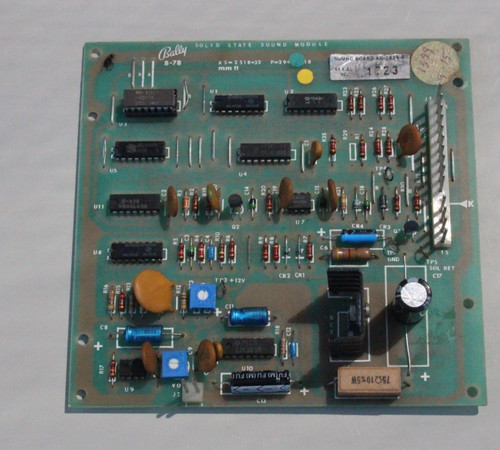 Bally pinball machine sound - machine,