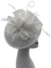 Fascinator Women's Large Headband Clip Hat For Weddings Ladies Day Races Ascot