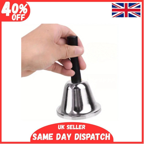 Hand bell stainless steel - stainless,