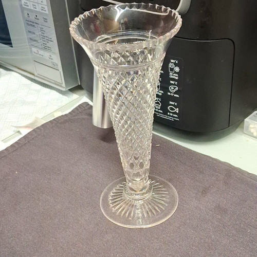 Stuart crystal clear cut glass - clear,