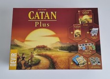 The Settlers of Catan Plus Complete Devir Klaus Teuber w/ Expansions Spanish