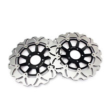 For Suzuki GSXR 750 1988-1995 GSX R 1100 1989-1992 Pair Front Brake Discs Rotors