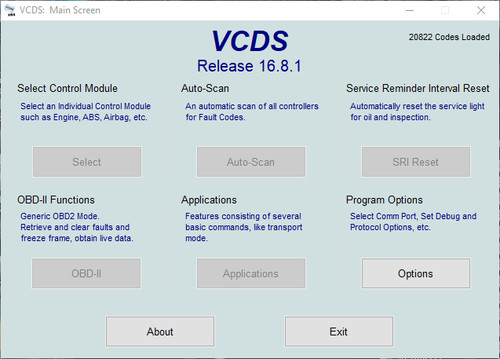Vcds 1 software - vcds, 16.8.1