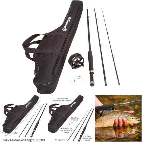 Fly fishing rod - fly, and