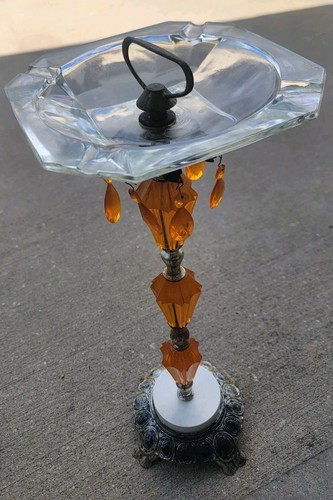 Vintage stand ashtray with - ashtray,