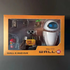 Wall-E and Eve Action Figures Set Disney Pixar Robot Collectible Toy Gift UK