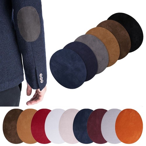 Oval elbow patches iron - oval,