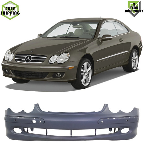 Front bumper cover primed - bumper,