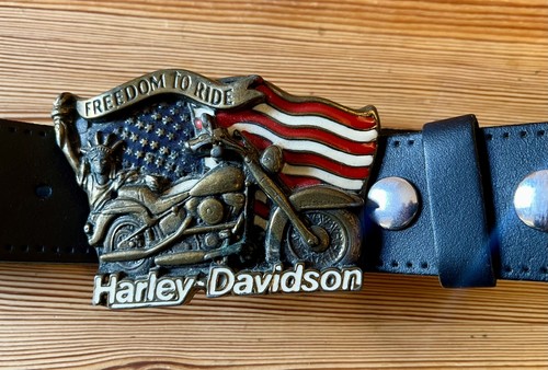 Harley davidson belt buckle - belt, 95