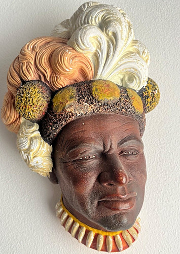 Bosson tribal head - head, wall