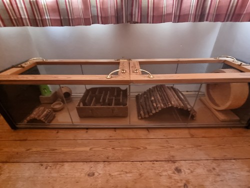 Small pet cage bundle tempered - cage,