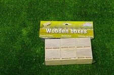 Wooden Potato Boxes Pallets Farm -  Set of 6 - Scale 1:32 - Kids Globe V050611