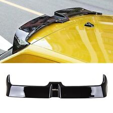 Fits VW Polo MK6 AW 2018- Rear Roof Boot Lip Spoiler Oettinger Style Gloss Black