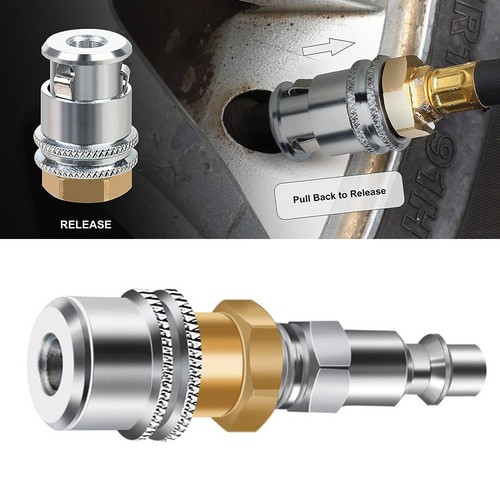 Air chuck tyre valve connector - chuck,