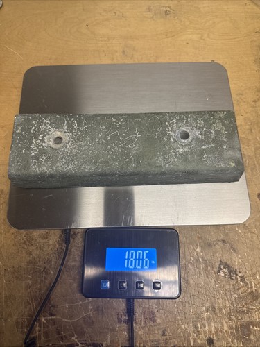 Lbs used lead - 18.04, ingots