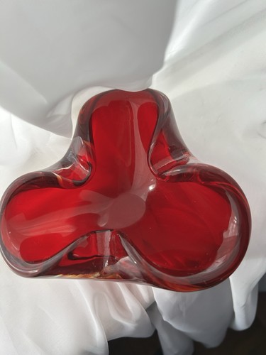 Vintage red murano glass - vintage,