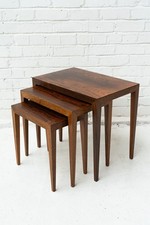 Rosewood nest of tables by