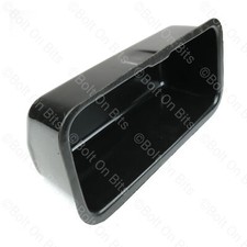 Wood/Alloy Dashboard glovebox liner Classic Mini BLACK