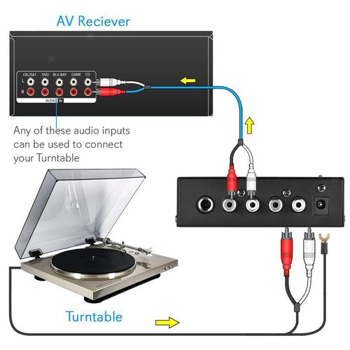 Pp400 phono preamplifier - m/m,