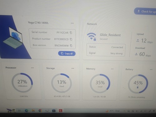 Lenovo yoga c740 2in1 intel - yoga,