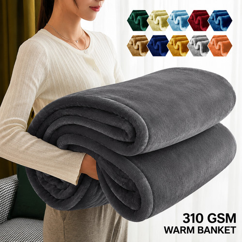 Luxury thick mink blanket - luxury,