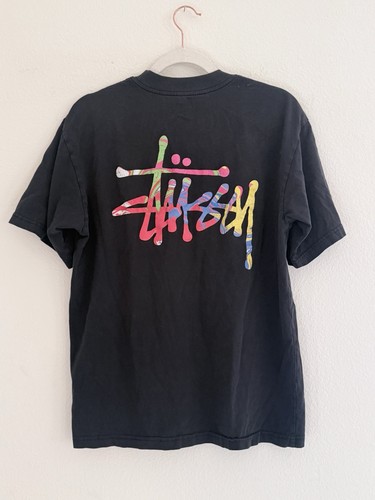 Stüssy tee shirt y2k era - shirt,