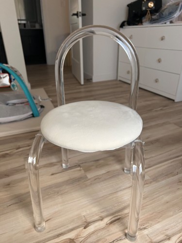 White acrylic chair new - chair,,