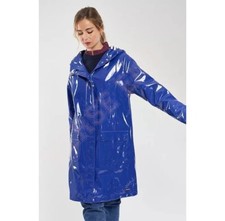 Women's PVC Leather Trench
